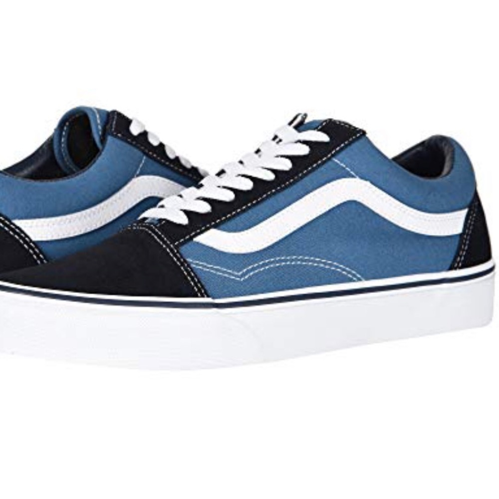 Old school classic Blue two toned vans